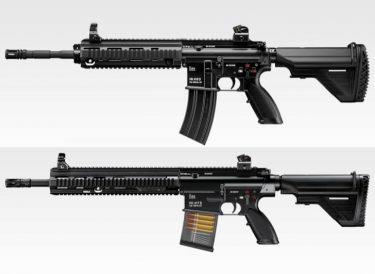 HK416とHK417の実銃・エアガンの違い