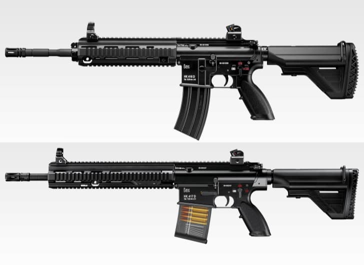 Hk416とhk417の実銃 エアガンの違い サバテク Sabatech