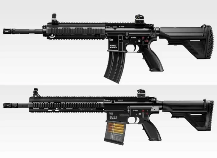HK416とHK417の実銃・エアガンの違い│サバテク｜sabatech